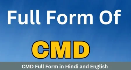 CMD Full Form in Hindi and English CMD Full Form in Hindi