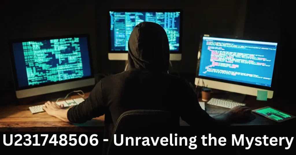 U231748506 - Unraveling the Mystery