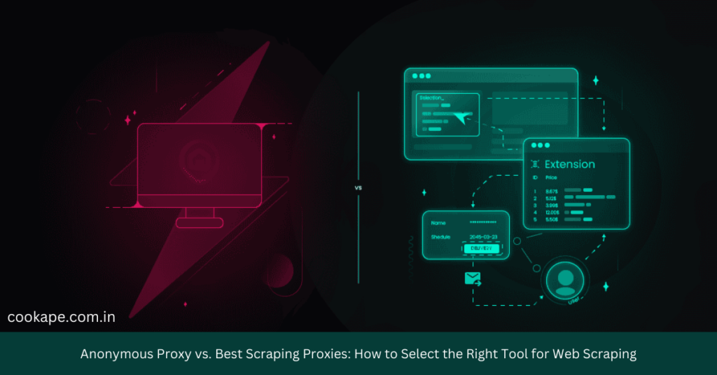 Anonymous Proxy vs. Best Scraping Proxies: How to Select the Right Tool for Web Scraping