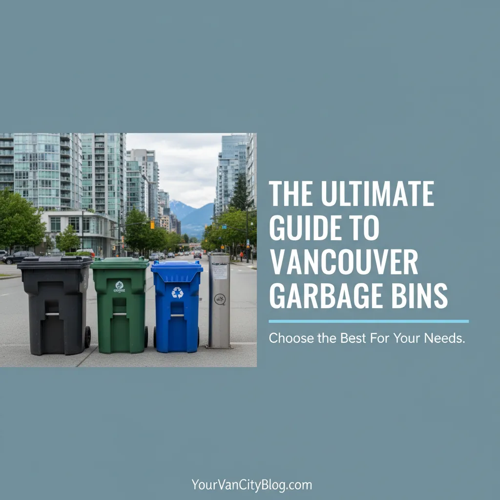 The Ultimate Guide to Vancouver Garbage Bins: Choose the Best for Your Needs