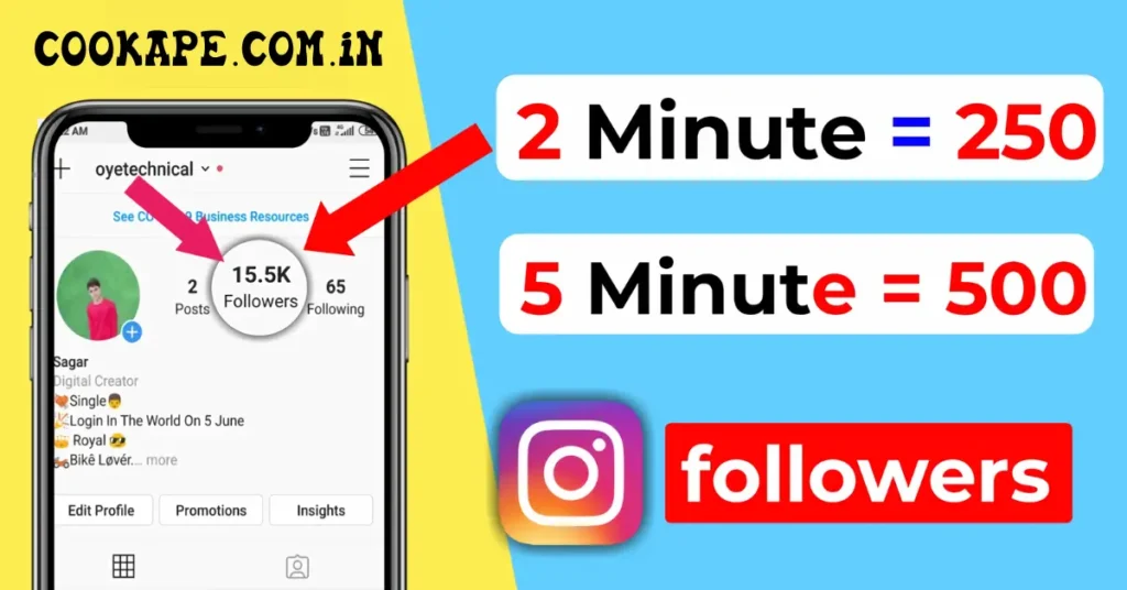 instagram par follower kaise badhaye with zen follow website featured image